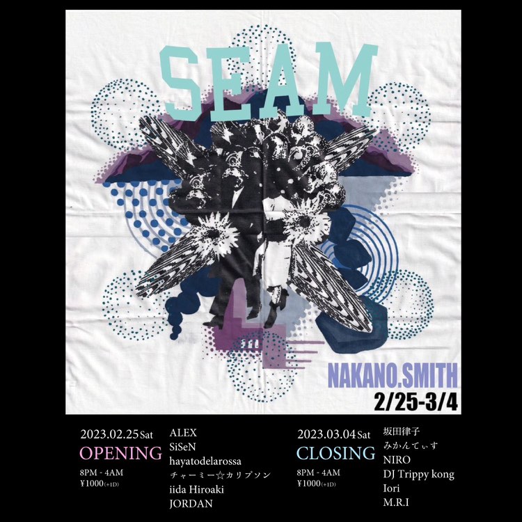 【SEAM】 Yutaka Wada & TMAC Gallery Exhibition 中野バースミス